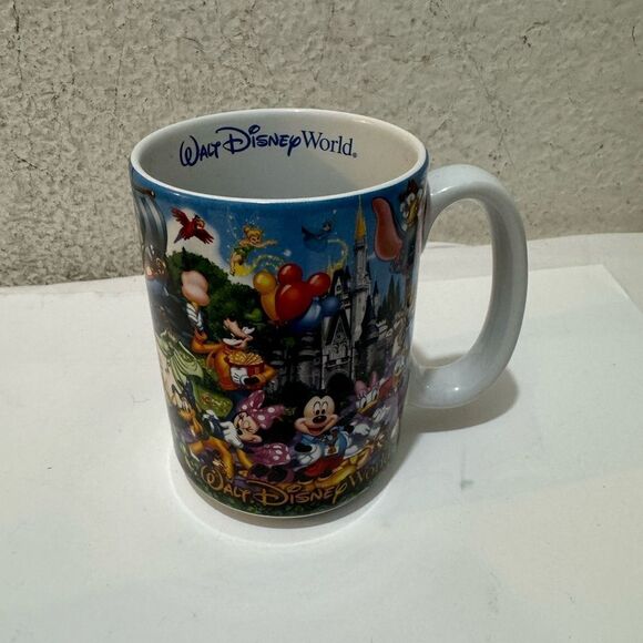 Pixar Disney Parks Walt Disney World Storybook MOM Coffee Mickey Lilo Stitch - Picture 4 of 5